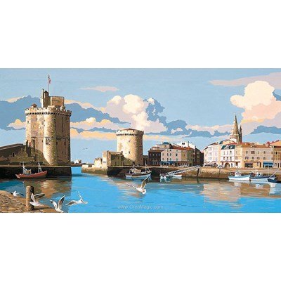 Vue de la rochelle canevas - SEG