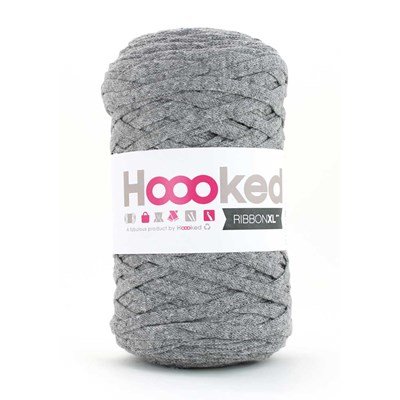 Ribbon xl DMC hoooked stone grey