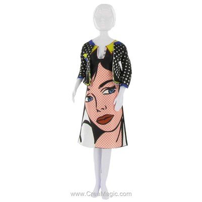 Couture lizzy pop art DRESS YOUR DOLL