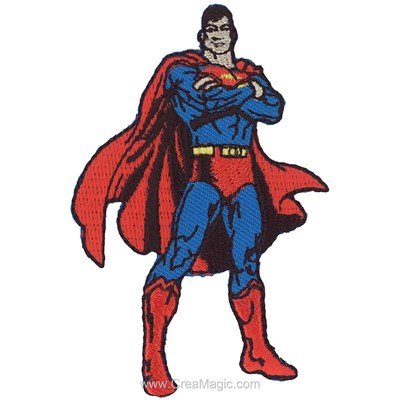 Ecusson brodé superman le héro - MLWD