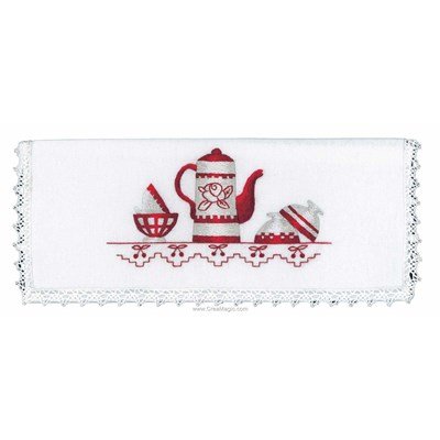 Cafetiere rouge - Royal paris