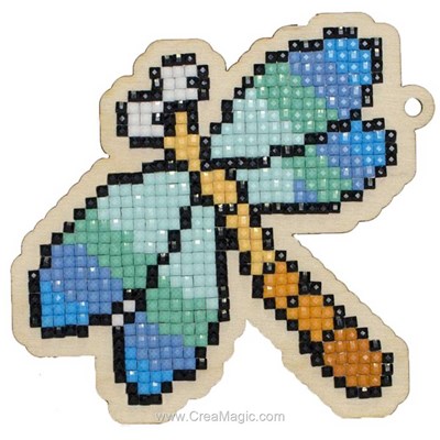 Broderie diamant dragonfly de Wizardi