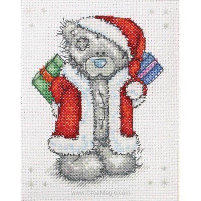 Kit Me To You à broder au point croix le manteau de noël