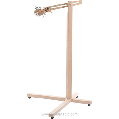 Métier à broder - Support sur pied pour tambour à broder - Elbesee