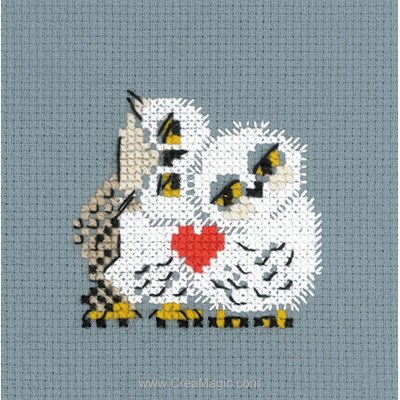 broderie Point compté Love - RIOLIS