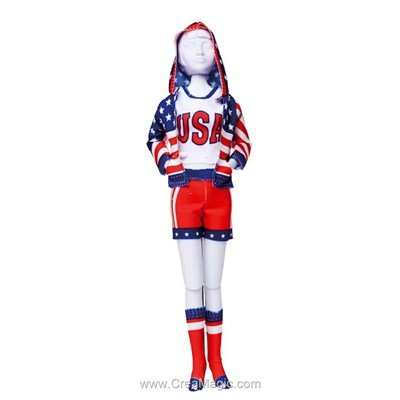 Couture sporty stars DRESS YOUR DOLL