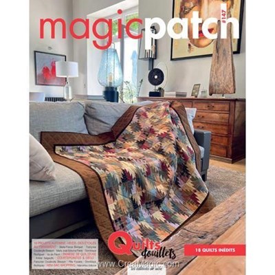 Livre - Magic patch n° 147 - quilts douillets - 18 quilts inedits - Librairie Créative