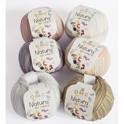 Laine tricot/crochet - Natura colour effect (lot de 5) - DMC