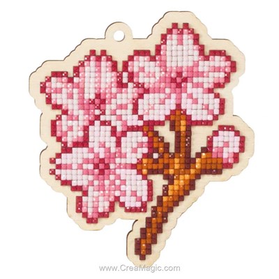 Kit broderie diamant Wizardi sakura