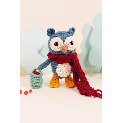 Kits amigurumi Hibou dans un potager - DMC