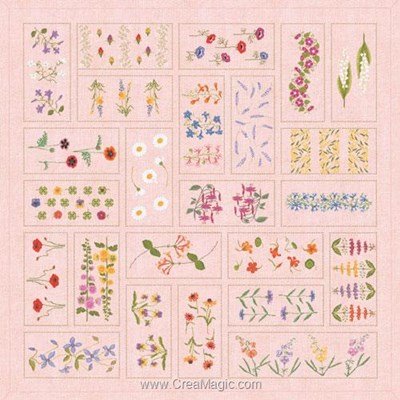 Fleurie - patchwork - Le Bonheur Des Dames