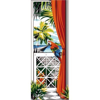 La porte de l'île canevas - SEG