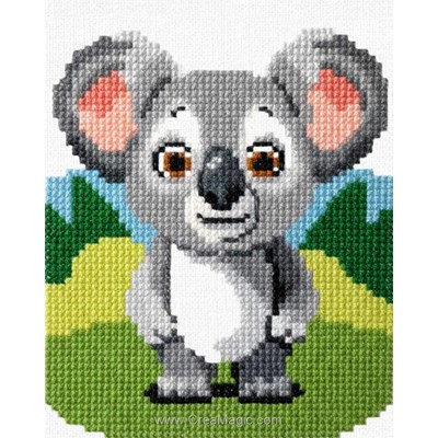 Broderie Traditionnelle Koala - Marie Coeur