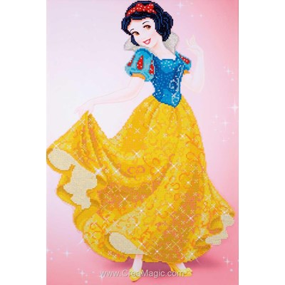 Broderie diamant disney blanche-neige - walt disney - Vervaco