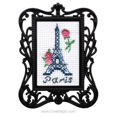 Mini kit broderie tour eiffel - RTO