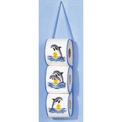 Range papier toilette dauphins - Vervaco
