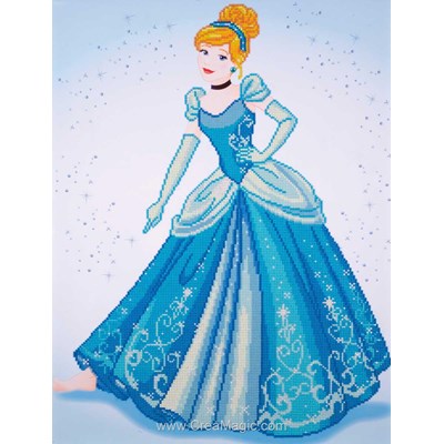 Broderie diamant Vervaco disney cendrillon - walt disney