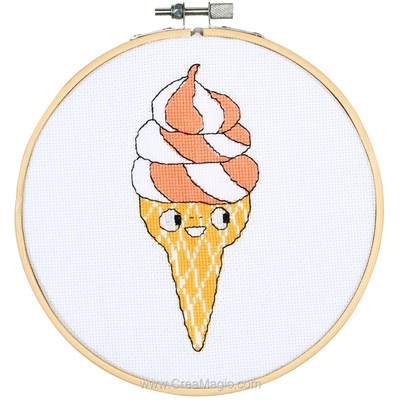 Kit broderie Vervaco glace - eva m