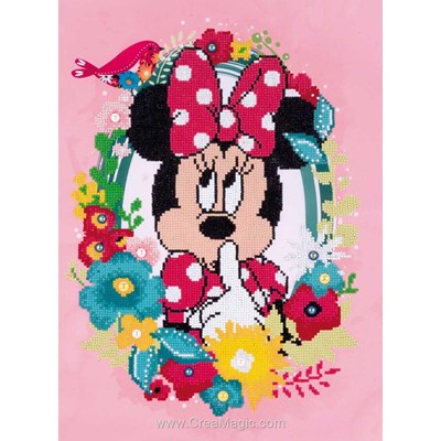 Broderie diamant disney minnie pense - walt disney - Vervaco