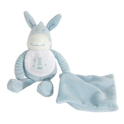 Peluche ane turquoise à broder DMC