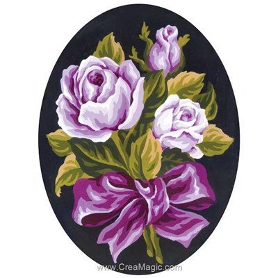 Canevas Collection d'art beau bouquet de roses