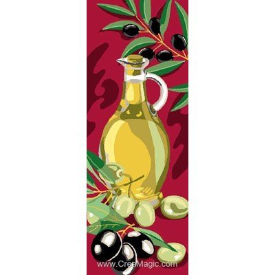 L’olive vierge canevas - Luc Création