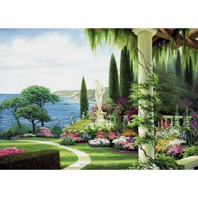 Kit broderie diamant garden near the sea de Diamond Painting