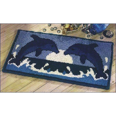 Kit tapis point noue les dauphins de Smyrnalaine