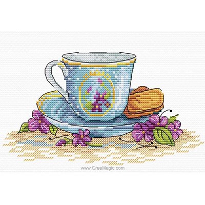 Kit Tasse gâteau et violette - MP Studia