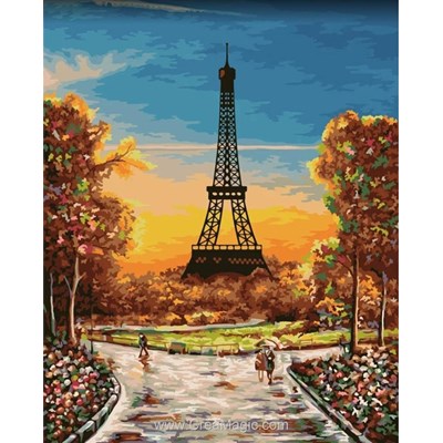 Peinture par numéro - Shades of France - Wizardi