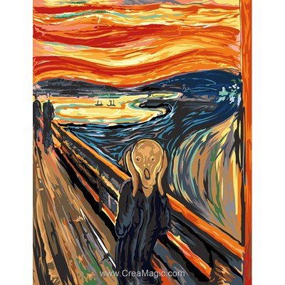 Canevas le cri de edward munch de SEG