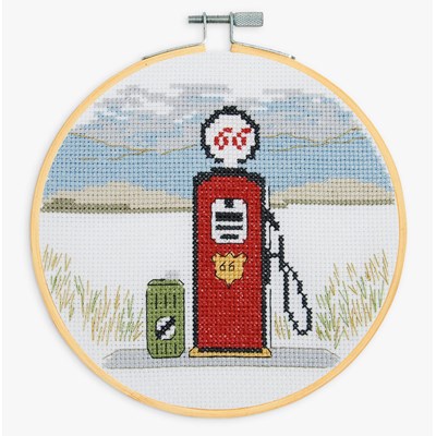 Pompe à essence la broderie - DMC