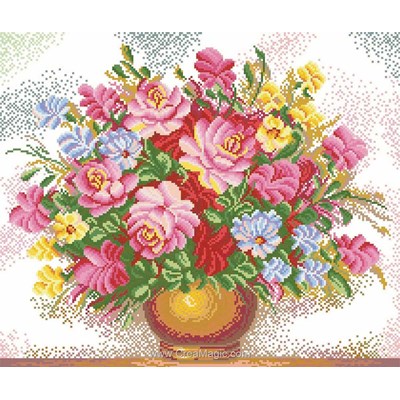 Kit broderie diamant bright bouquet - Diamond Painting