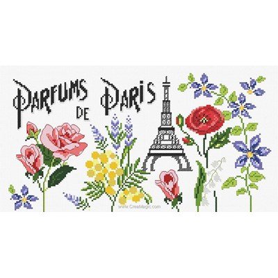 Kit broderie parfums de paris de Princesse