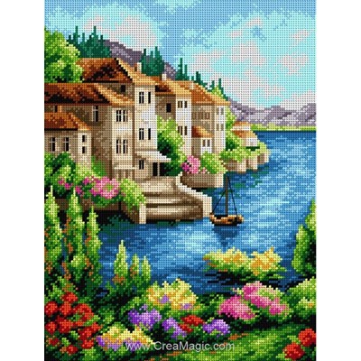 Canevas Mer et Plage - Canevas baie de rêve - Orchidea