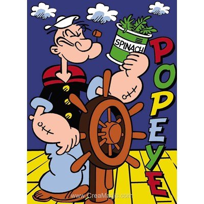 Popeye spinach canevas - Margot