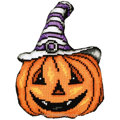 Coussin Pumpkin - doc inclus - Vervaco