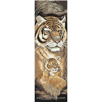 Kit Point De Croix Compté ‘Le Regard Parfait’ – Taille 58x73 Cm, Tout Inclus (toile, Fils DMC, Aiguille, Instructions) - 2