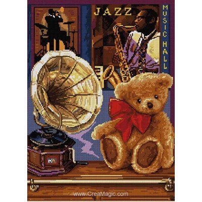 Nounours jazz point de croix - Rafael Angelot