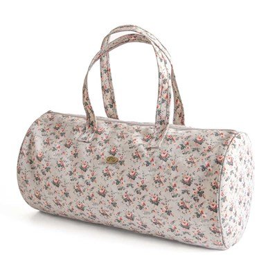 Sac pour ouvrages sac à tricot bowling little roses de DMC