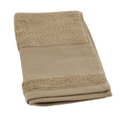 Serviette invité coton 500 g/m2 - 114 noisette à broder de DMC