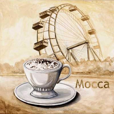 Kit broderie diamant café mocca de Diamond Painting