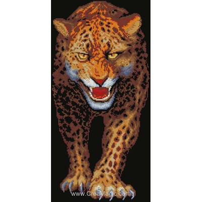 Kit broderie diamant jaguar - Diamond Painting