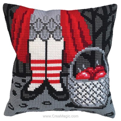 Kit Coussin Canevas - Sweets - Collection d'art