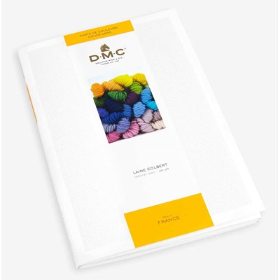 Carte de couleurs - Laine Colbert avec brins - DMC