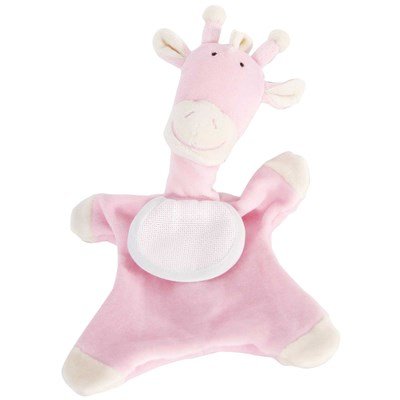 Doudou pour bébé DMC girafe rose à broder