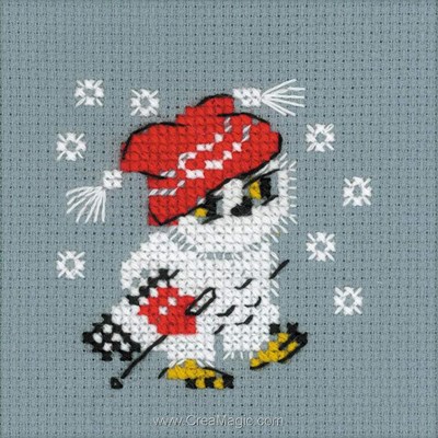 broderie point compté Snow - RIOLIS