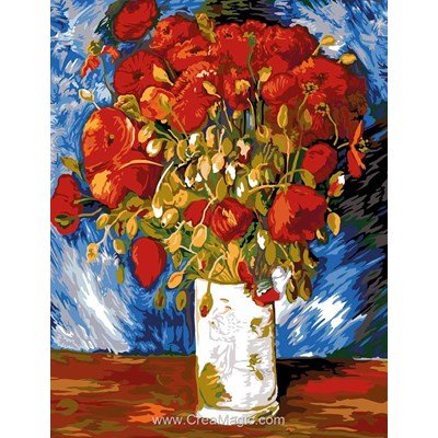 Canevas coquelicots de van gogh de SEG