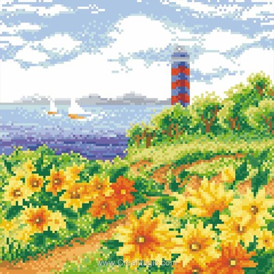 Kit broderie diamant lighthouse de Diamond Painting