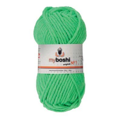 Fils myboshi DMC n°184 -vert fluo